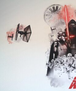 RoomMates RMK3080GM Star Wars The Force Awakens Ep Vii Villians Burst Peel and Stick Giant Wall Decal 12 715bv37qXtL