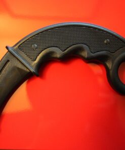 MASTER USA E419-PP Polypropylene Karambit Training Knife, 7-Inch Overall,Black Black 23 715c1xp REL