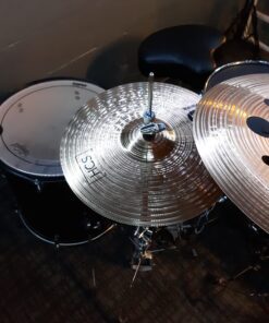 Meinl Cymbals HCS Hihats Cymbals for Drum Set, Made in Germany — Traditional Medium Brass, 2-Year Warranty, 13" Hi hat Pair (HCS13H) 25 715c75U2p0L