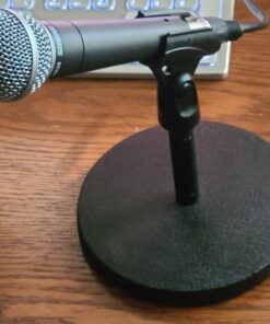 OnStage DS7100B Desktop Microphone Stand, Black 16 715cOuKenFL