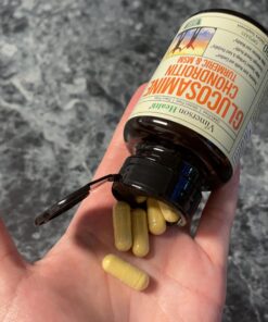 Glucosamine Chondroitin MSM Turmeric Boswellia - Joint Support Supplement. Antioxidant Properties. Helps with Inflammatory Response. Occasional Discomfort Relief for Back, Knees & Hands. 90 Capsules Glucosamine Chondroitin 33 715cfvdquCL