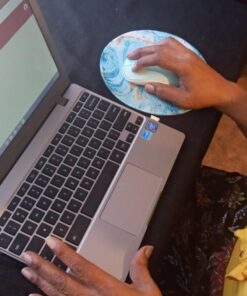 FD Wireless Mouse, V8 2.4G Optical Silent Cordless Mouse with USB Receiver and Manual, Slim Portable Travel Computer Mice for Laptop Desktop PC MacBook Chromebook, Mint Green 38 715ci9YNuaL