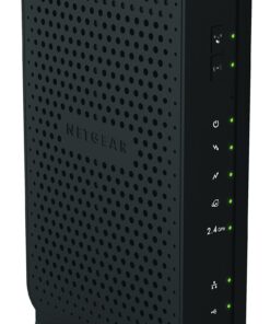 NETGEAR C3000-100NAS N300 Cable Modem Router WiFi DOCSIS 3.0 (C3000) Certified for Xfinity from Comcast, Spectrum, Cox, Cablevision & more 18 715dINggAOL