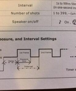 Neewer LCD Timer Shutter Release Remote Control for Canon 700D/T5i, 650D/T4i, 550D/T2i, 500D/T1i, 350D/XT, 400D/XTi, 1000D/XS, 450D/XSi, 60D, 100D, and Pentax Standard Packaging 29 715dXh4KNaL