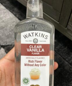 Watkins Clear Vanilla Flavor, 11 fl. oz. Bottle, 1 Count (Packaging May Vary) 11 Fl Oz (Pack of 1) 32 715e6VrKNL 1