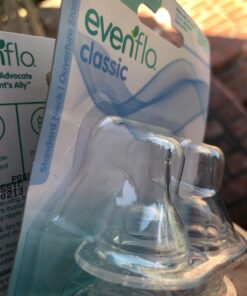 Evenflo Classic Fast Flow Silicone Nipples 4 ea, Clear 12 715euDZcOjL