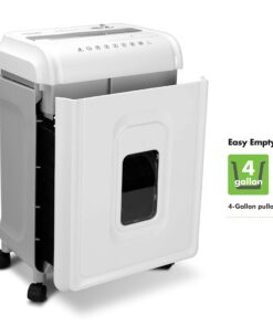 Aurora AU1262XA Anti-Jam 12-Sheet Crosscut Paper and CD/Credit Card Shredder, White/Gray 12-Sheet Crosscut White 18 715f0PbbndS