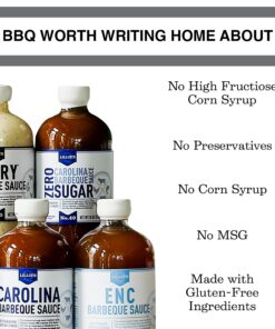Lillie's Q - Smoky Barbeque Sauce, Gourmet BBQ Sauce, Sweet Brown Sugar BBQ Sauce, Mild Smoky Flavor, Premium Ingredients, Made with Gluten-Free Ingredients (20 oz, 2-Pack) 1.31 Pound (Pack of 2) 11 715f7XOAcjL