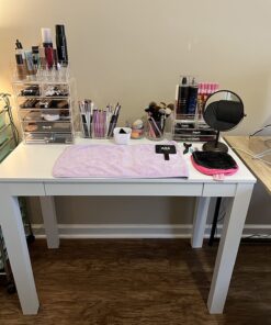 Ameriwood Home Desk Parsons, White 49 715fUCQ1wML