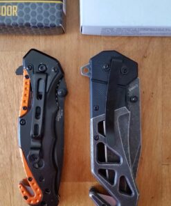 NDZ Performance TAC-Force Spring Assisted Opening EMT EMS Orange Rescue Folding Pocket Knife New 35 715gAFIU1PL