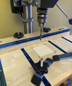 POWERTEC 71168 T-Track Hold Down Clamp for Woodworking, 5-1/2” L x 1-1/8” W, 2 Pack 5-1/2" Hold Down Clamp 30 715gxT1AygL