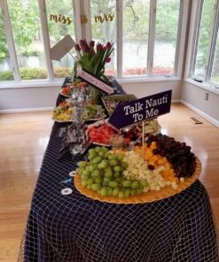 Authentic Nautical Fish Net - Decorative Use 5' X 10' New 31 715hGJFwYGL