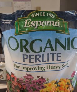 Espoma Organic Perlite; All Natural and Approved for Organic Gardening. Helps Loosen and Aerate Heavy Soils, Prevent Compaction & Promotes Root Growth – Pack of 1 8 quart 24 715hWh2JlkL 1