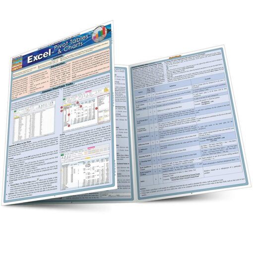 Excel: Pivot Tables & Charts (Quick Study Computer) Pamphlet