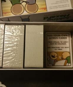 Joking Hazard by Cyanide & Happiness - a funny comic building party game for 3-10 players, great for game night White 36 715jgIdWGbL