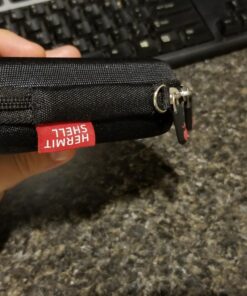 Hermitshell Hard EVA Travel Case Fits Anker PowerCore 13000 Portable Charger - Compact 13000mAh 2-Port Ultra Portable Phone Charger Power Bank (Black) Black 41 715jvEY0daL