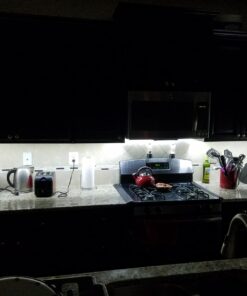 JUNWEN 20FT White LED Strip Lights Dimmable 6000K 360LEDs Mirror Rope Strip Lighting Under Cabinet LED Tape Lights with UL Power Supply for Makeup Kitchen Dining Room Wedding Daylight White 25 715kFGnYmIL