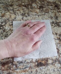 Brawny Tear-A-Square Paper Towels, 16 Double Rolls = 32 Regular Rolls, 3 Sheet Size Options, Quarter Size Sheets 36 715kKEozqaL