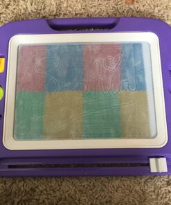 SGILE Magnetic Drawing Board Toy for Kids, Large Doodle Board Writing Painting Sketch Pad, Purple 16*13 in 44 715kkmkGuWL