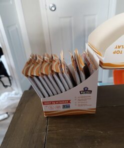 Rip Van WAFELS Dutch Caramel & Vanilla Stroopwafels, Healthy Non GMO, Low Calorie / Sugar Office Snacks, Keto Friendly, (3g), 12 Count (Packaging May Vary) 1.16 Ounce (Pack of 12) 34 715ko75nj8L 1