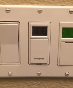 Honeywell Home RPLS730B1000 7-Day Programmable Light Switch Timer, White Filter 51 715l0g7w7eL