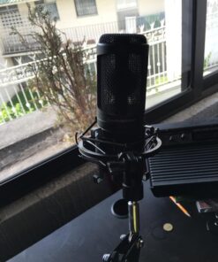 Audio-Technica AT2020 Side-Address Cardioid Condenser Microphone 25' XLR Cable 21 715lBRNHqeL