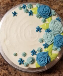 RFAQK 250 PCs Aluminum Cake Decorating Tools Kit with 12" Metal Turntable & Knife set-48 Numbered Icing Tips-3 Russian Piping Nozzles-Straight & Angled Spatula-Cake Leveler& Baking Supplies Tools 32 715lE3XC7FL