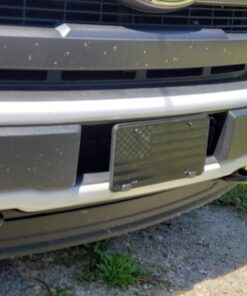 License Plate Screws with Rustproof Finish - License Plate Screw Kit for Front & Rear Plates - License Plate Bolts for Domestic Vehicles - Stainless Steel Screws for License Plates (4-Pack, Black) Black Zinc Plated 29 715lcCAez8L