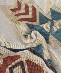 Alternative view of PHNAM Throw Blanket with Fringe for Couch Bed Soft Decorative Cozy Woven Knit Warm Bed Throws Reversible for Chair, Sofa, Living Room, Bedroom (51x63 inches)(B)