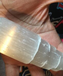 The Chrysalis Stone | Selenite Skyscraper | 4'' Tall | 1pc | Crystals and Healing Stones, Spiritual Gifts for Women, Reiki, Chakra, Yoga, Meditation Accessories 34 715mRyFOASL