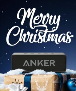 Alternative view of Upgraded, Anker Soundcore Bluetooth Speaker with IPX5 Waterproof, Stereo Sound, 24H Playtime, Portable Wireless Speaker for iPhone, Samsung and More Black