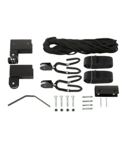 Kayak Storage Hoist - Overhead Pulley System with 125lb Capacity for Canoes, Bikes, Ladders, and More - For up to 12-Foot Ceilings by Rad Sportz 1 Traditional 30 715ojwVcoDL