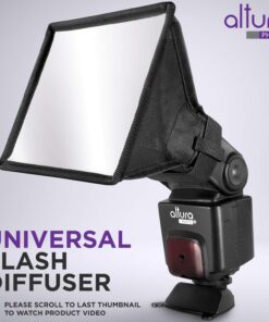 Alternative view of Flash Diffuser Light Softbox 6x5” by Altura Photo (Universal, Collapsible with Storage Pouch) for Canon, Yongnuo and Nikon Speedlight 6 x 5”