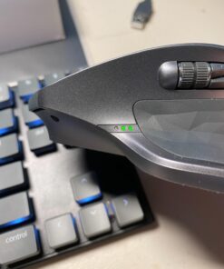 Logitech MX Master 2S Wireless Mouse – Use on Any Surface, Hyper-Fast Scrolling, Ergonomic Shape, Rechargeable, Control Upto 3 Apple Mac and Windows Computers, Graphite (Discontinued by Manufacturer) 2017 Model 65 715pKE91NWL