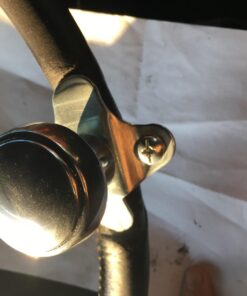 RoadPro RP-70100 Chrome Steering Wheel Spinner Knob Steering Wheel Spinner Knob for Tractor for Tractor Truck Riding Mowers RV 29 715psSWK2pL