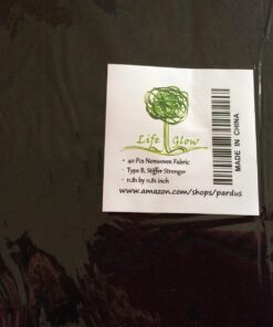 Life Glow DIY Nonwoven Stiff Felt Fabric Squares Sheets Assorted Colors 12x12 inch for Crafts, 1mm Thick 40Pcs Stiff 12inch 33 715qYb BHxL