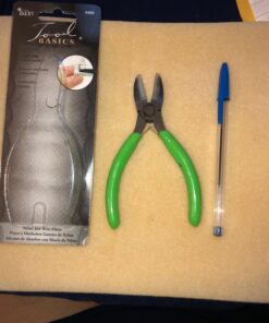 4469 Cousin Nylon Jaw Craft and Jewelry Pliers Green 5 1/2" 1 25 715qaZiFXNL