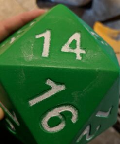 Learning Advantage Jumbo Polyhedra Die - 20 Sides - Large, Foam Dice for Games - Teach Numbers, Probability, Addition and Subtraction 34 715qtAr2IL