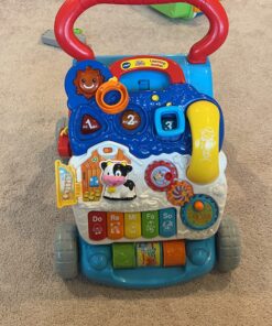 VTech Sit-To-Stand Learning Walker (Frustration Free Packaging), Blue 30 715r9hW07hL