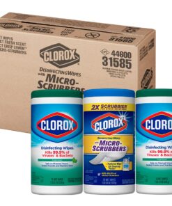 Clorox Wipes, Pack of 3, Package May Vary Micro-Scrubbers Value Pack 27 715s54w2wSS