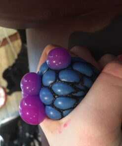 Squishy Mesh Ball Grape Stress Reliever, Random Color 13 715shQJ0ztL