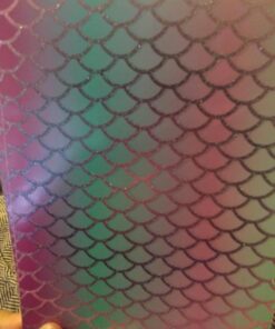 WERNNSAI Mermaid Party Invitations - 20 Set Magical Glitter Fill in Mermaid Invitations with Envelopes for Kids Girls Birthday Baby Shower Wedding Pool Mermaid Themed Party Supplies Mermaid-A 64 715tFjhKfBL