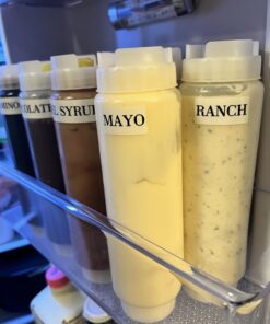 Alternative view of 6 Pack FIFO 16 oz. Squeeze Bottles