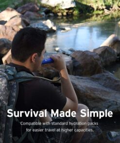 Etekcity Water Filter Straw Camping Water Purification Portable Water Filter Survival Kit for Camping, Hiking, Hurricanes 35 715uDrhIUWL