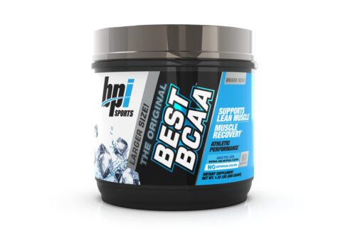 BPI Sports Best BCAA - BCAA Powder - Branched Chain Amino Acids - Muscle Recovery - Muscle Protein Synthesis - Lean Muscle - Improved Performance – Hydration – Arctic Ice - 60 Servings - 1.32 Pound 1.32 Pound (Pack of 1)