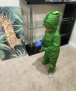Disguise Gekko Classic Toddler PJ Masks Costume, Large/4-6 Green Toddler Large (4-6) 24 715uP8iWIWL