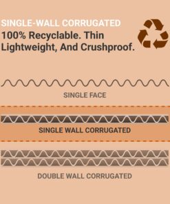 AVIDITI Corrugated Mailing Mailer Boxes Small 7" x 5" x 3" (50 Pack) Cardboard Shipping Box for Packaging Moving Packing Storage - White, 50 Pack 7x5x3 11 715udZZ7EtL