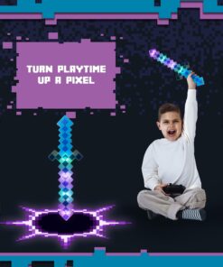 Fun Central LED Light Up Pixel 8-Bit Toy Sword for Kids 11 715xBGBbFiL