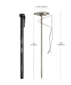 CDN - ProAccurate Candy & Deep Fry Thermometer - Insta-Read, NSF Certified,Silver,1 EA Insta-Read Candy & Deep Fry Thermometer 15 715xM54nJpL