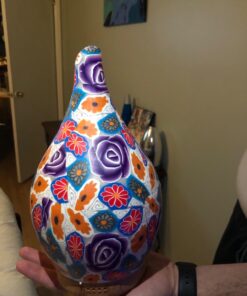 280ml Purple Rose Essential Oil Diffuser Glass Aromatherapy Ultrasonic Humidifier - Auto Shut-Off,Timer Setting, BPA Free for Home Hotel Yoga Leisure SPA Gift G5-280ml Purple Rose Aladdin Vase 280ml 36 715xekqeIBL